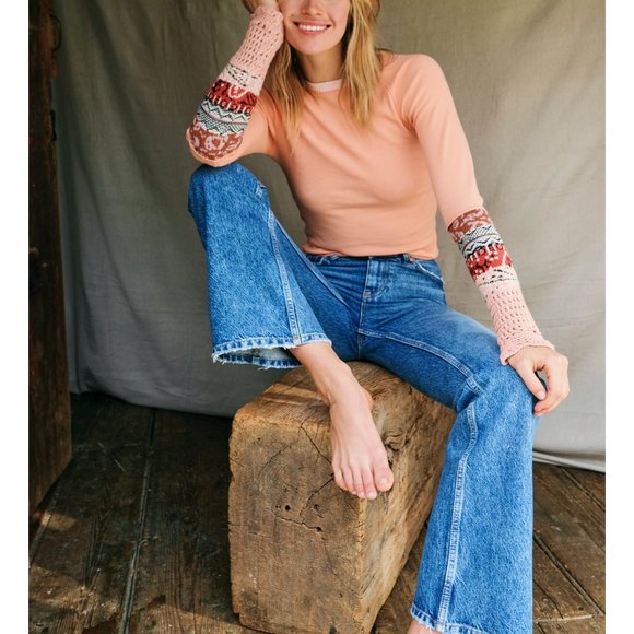 NWT Free People In The Mix Cuff / Desert Orange - Picture 3 of 5